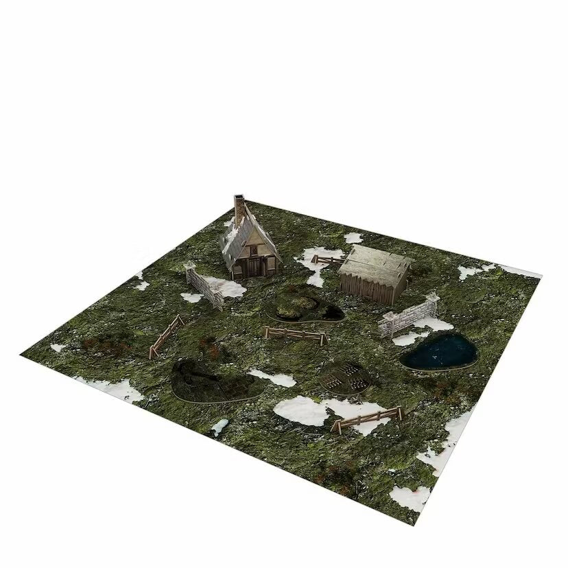 Warcrow: Bakhlia Farm Scenery Pack
