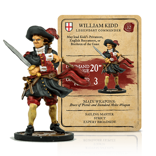 William Kidd Legendary Commander