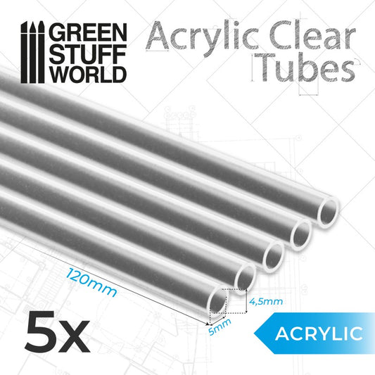 Acrylic Clear Tubes 5mm