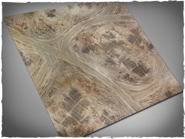Ash Wasteland 3 x 3 Mat