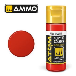 ATOM-20028 Scarlet Red