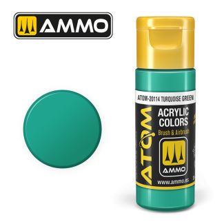 ATOM-20114 Turquoise Green