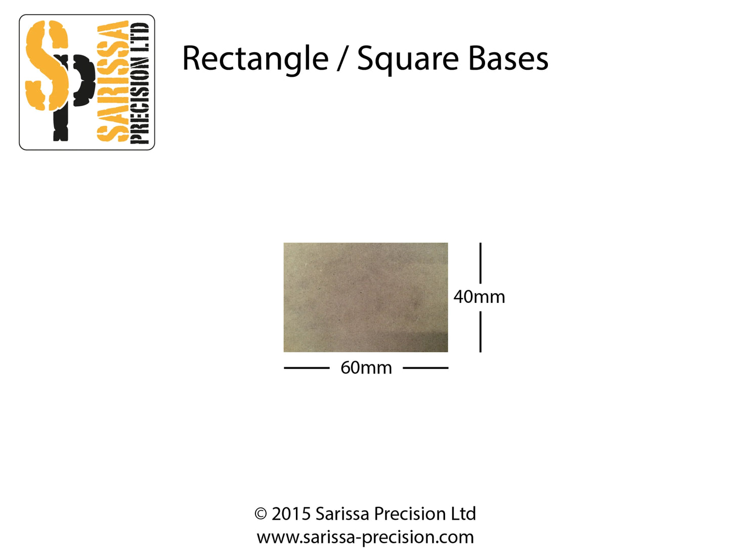 60 x 40mm Base Pack