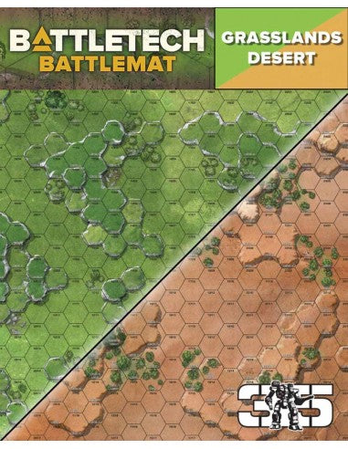 BattleTech: Battle Mat Grasslands/Desert
