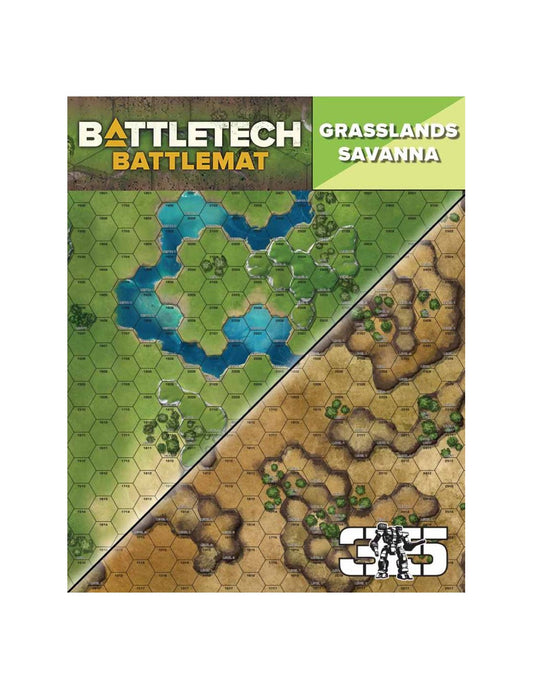 BattleTech: Battlemat Grasslands/Savanna