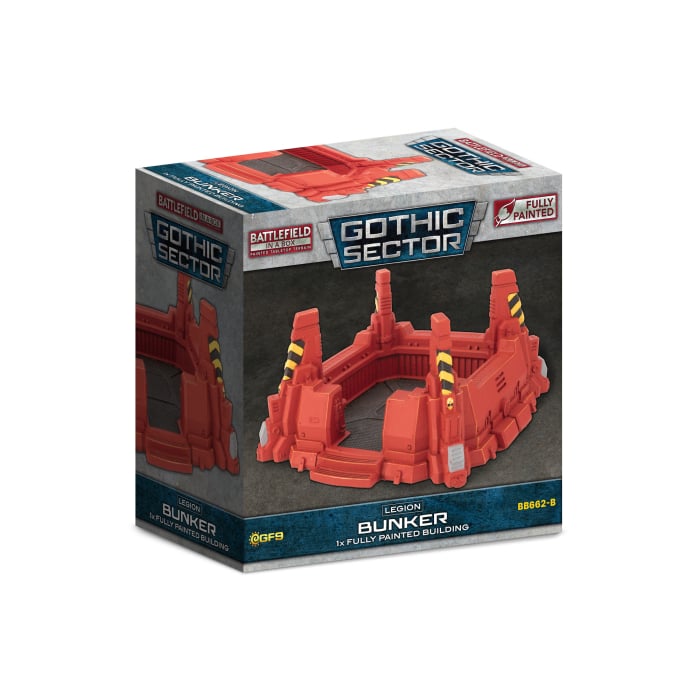 BB662B: Gothic Sector Legion Bunker (Red)