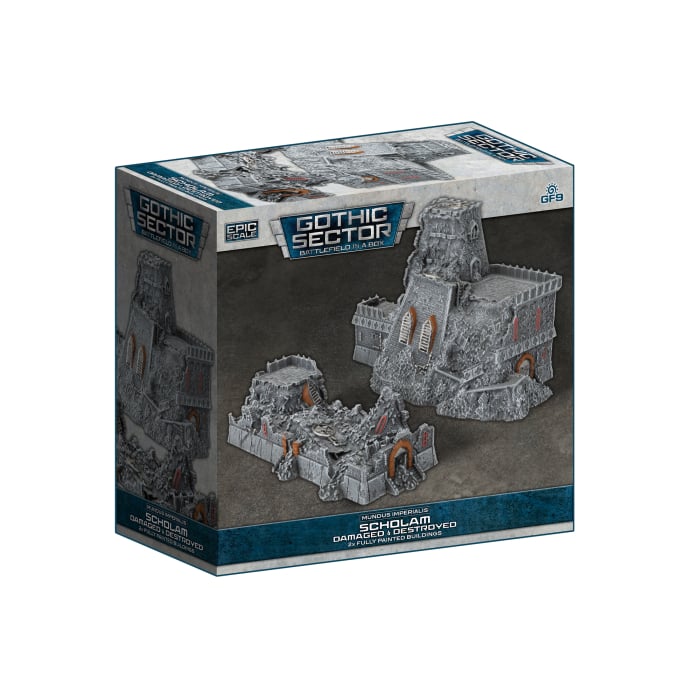 Gothic Sector: Mundus Imperialis - Scholam (Damaged & Destroyed)
