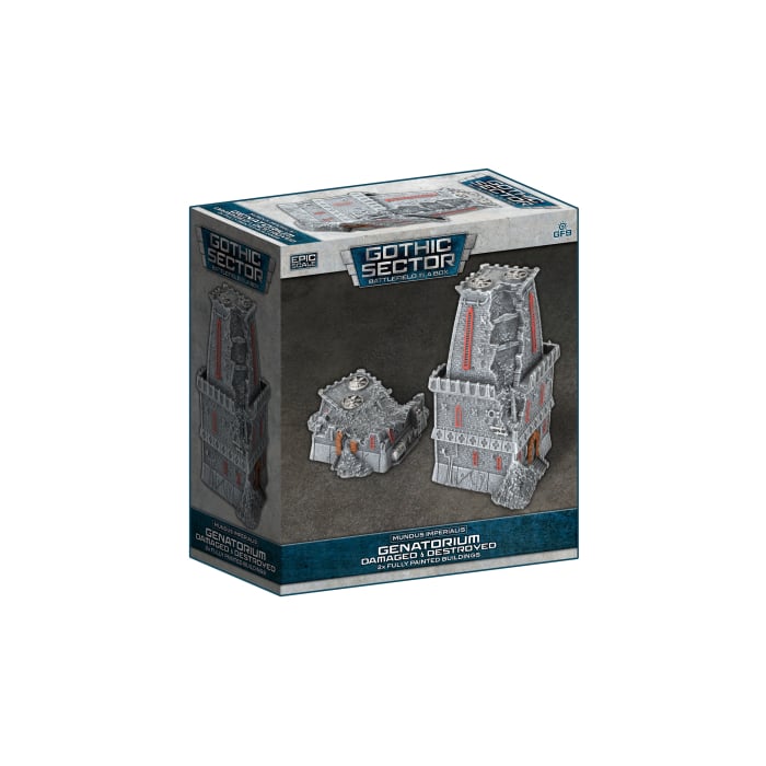 Gothic Sector: Mundus Imperialis - Genatorium (Damaged & Destroyed)