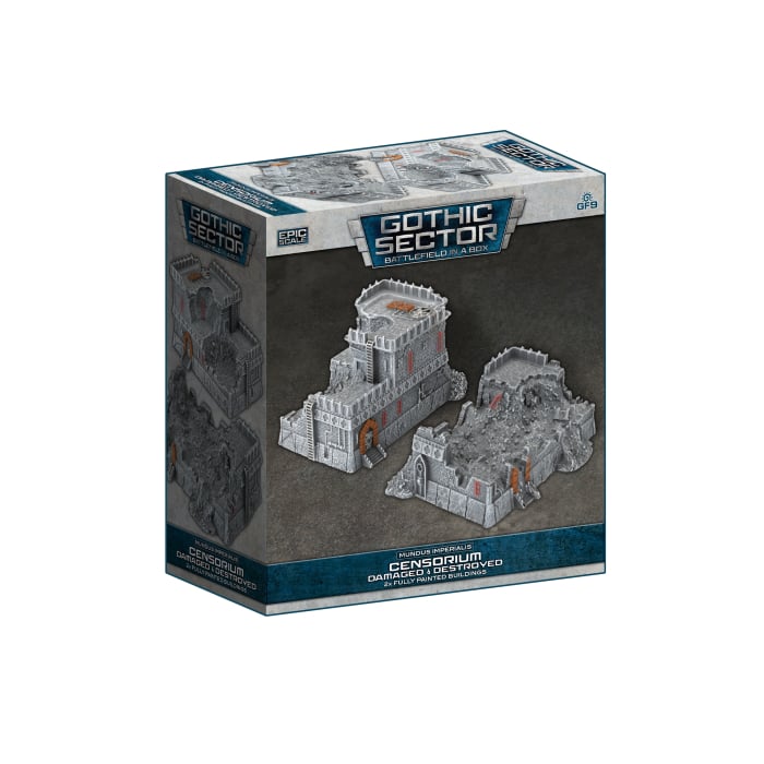 Gothic Sector: Mundus Imperialis - Censorium (Damaged & Destroyed)