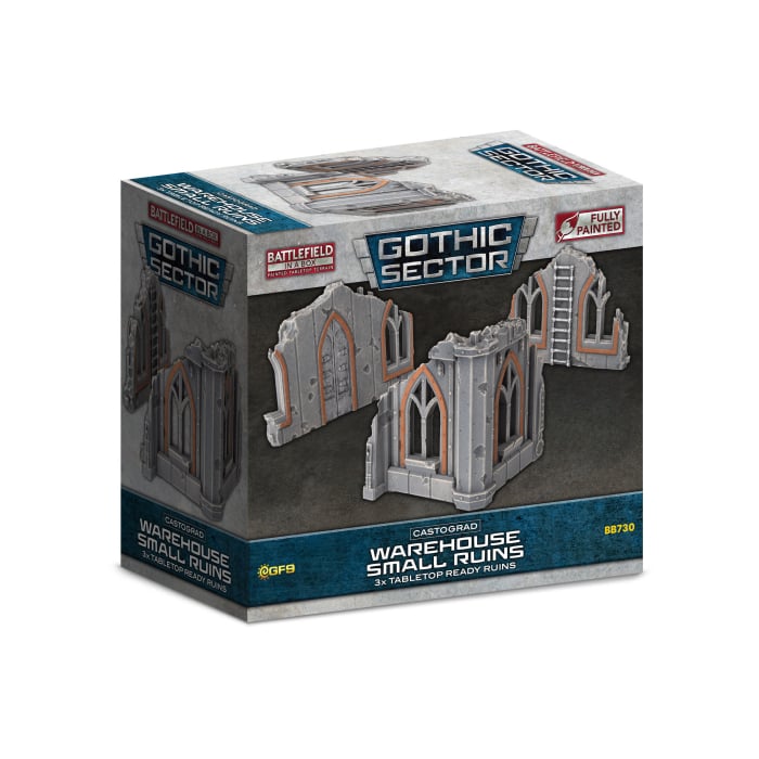 BB730: Gothic Sector: Castograd Warehouse Small Ruins