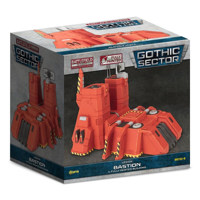 BB752B: Gothic Sector Legion Bastion (Red)