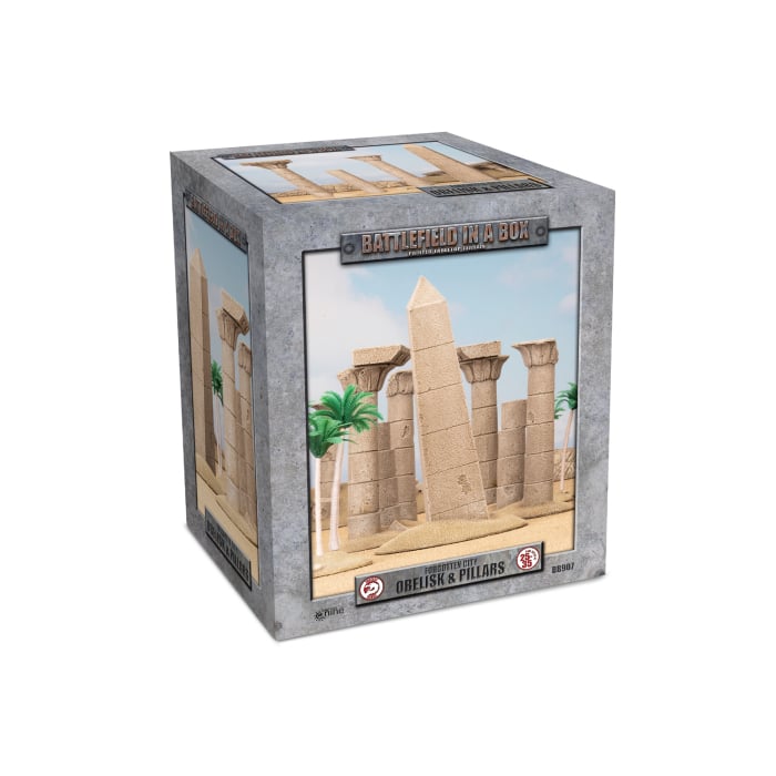 BB907 Forgotten City: Obelisk & Pillars