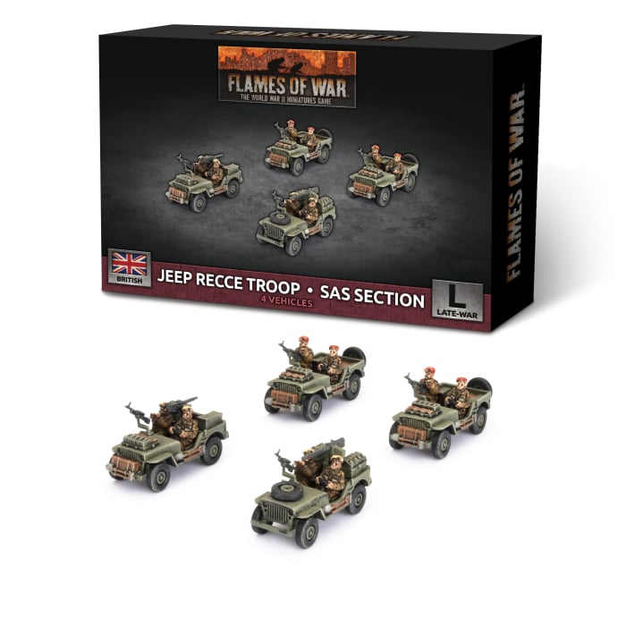BBX73: Jeep Recce Troop/SAS Section