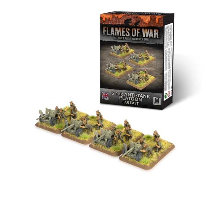 BBX80: 6pdr Anti-tank Platoon (Far East) (x4)