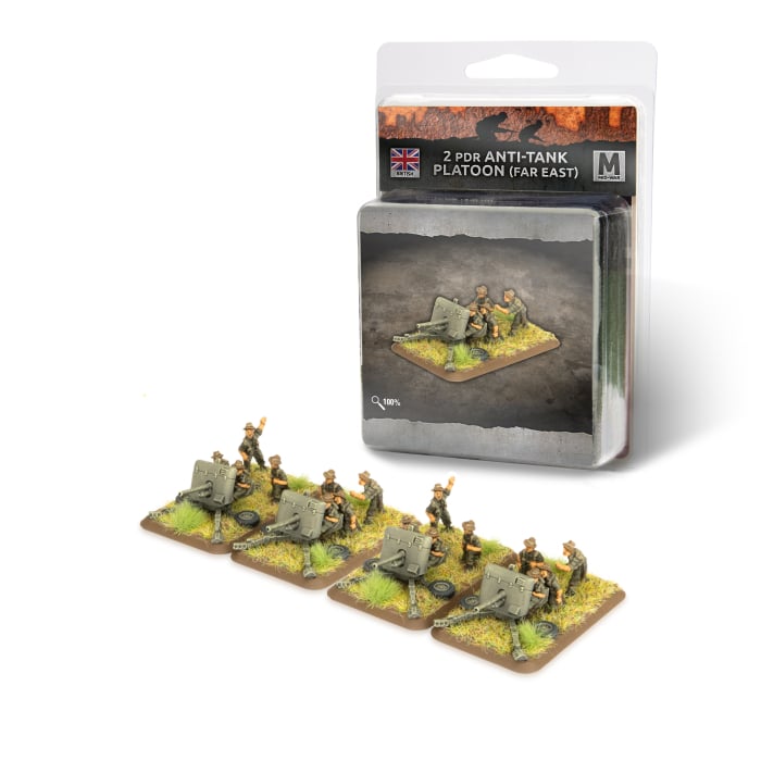 BR502: 2pdr Anti-tank Platoon (Far East) (x4)