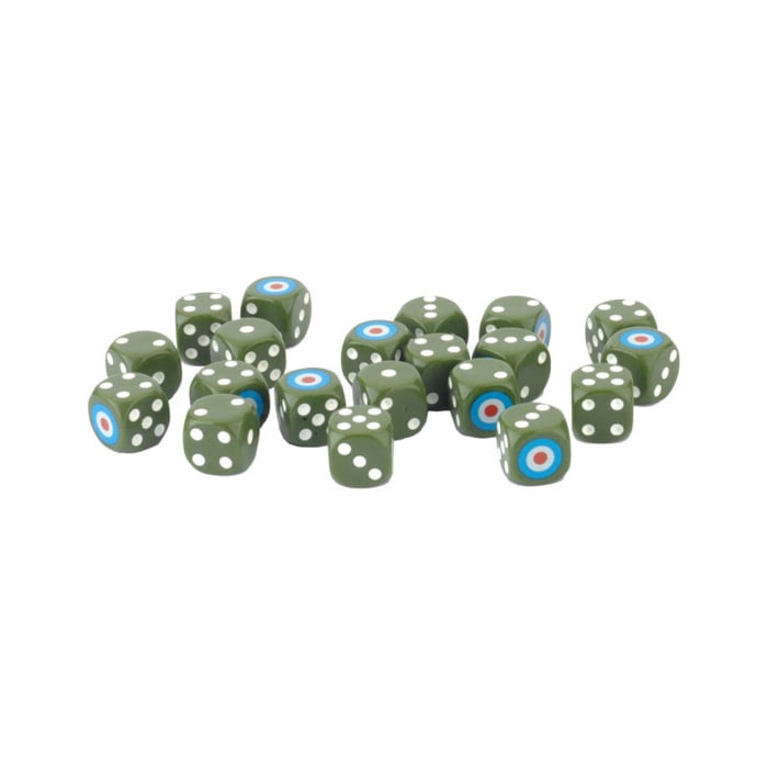 BR904: British LW Dice (x20)