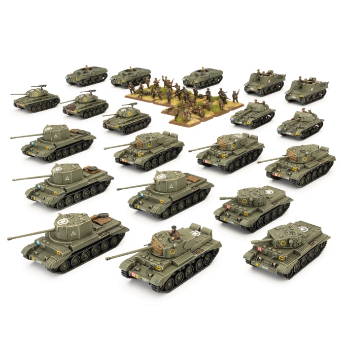 BRAB14: Comet Armoured Squadron Starter Set