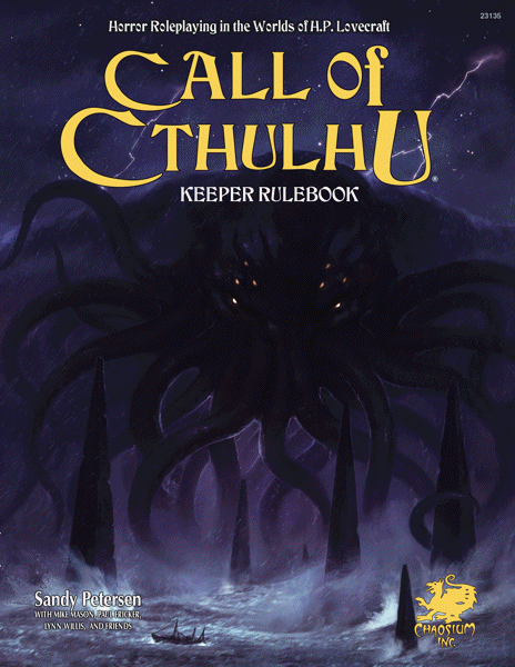 Call of Cthulhu RPG: Keeper Rulebook