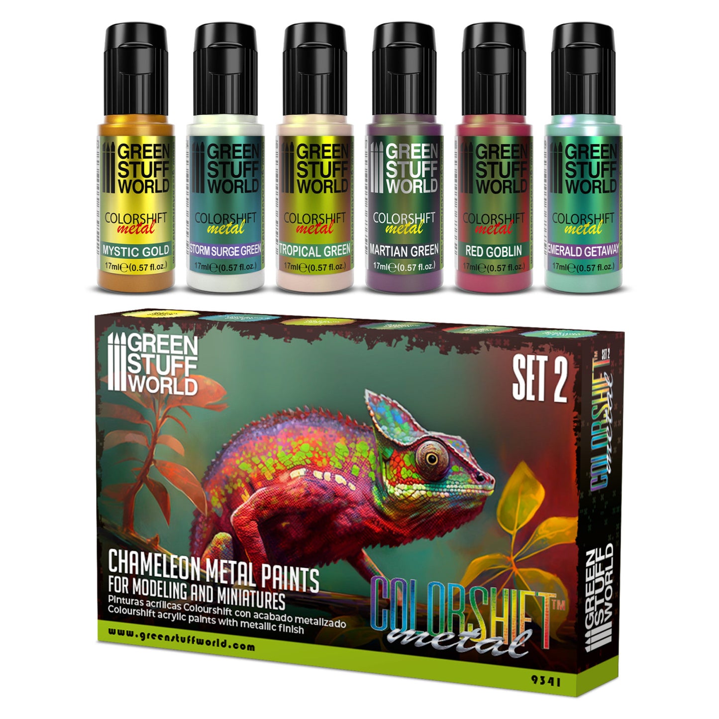 Chameleon Acrylic Paint Set 2