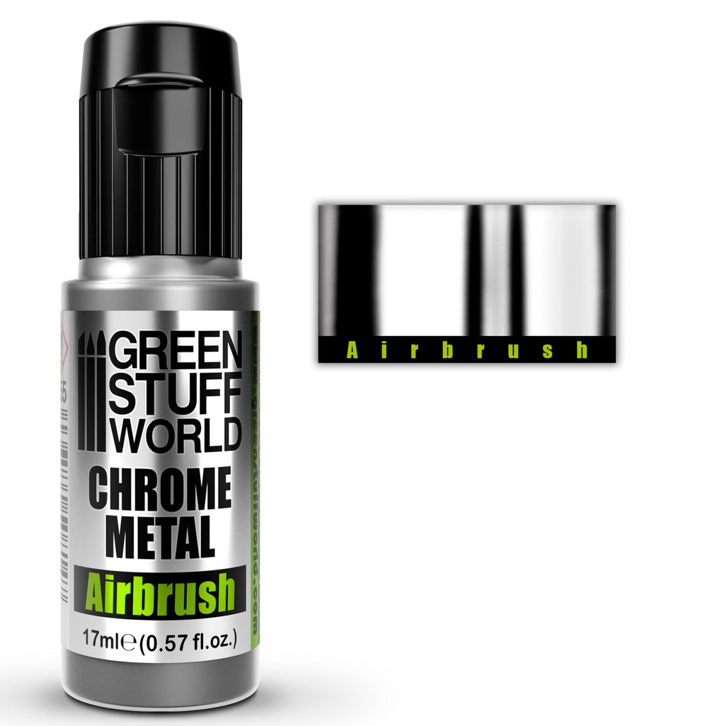 Chrome - Airbrush Metal Paint 17ml