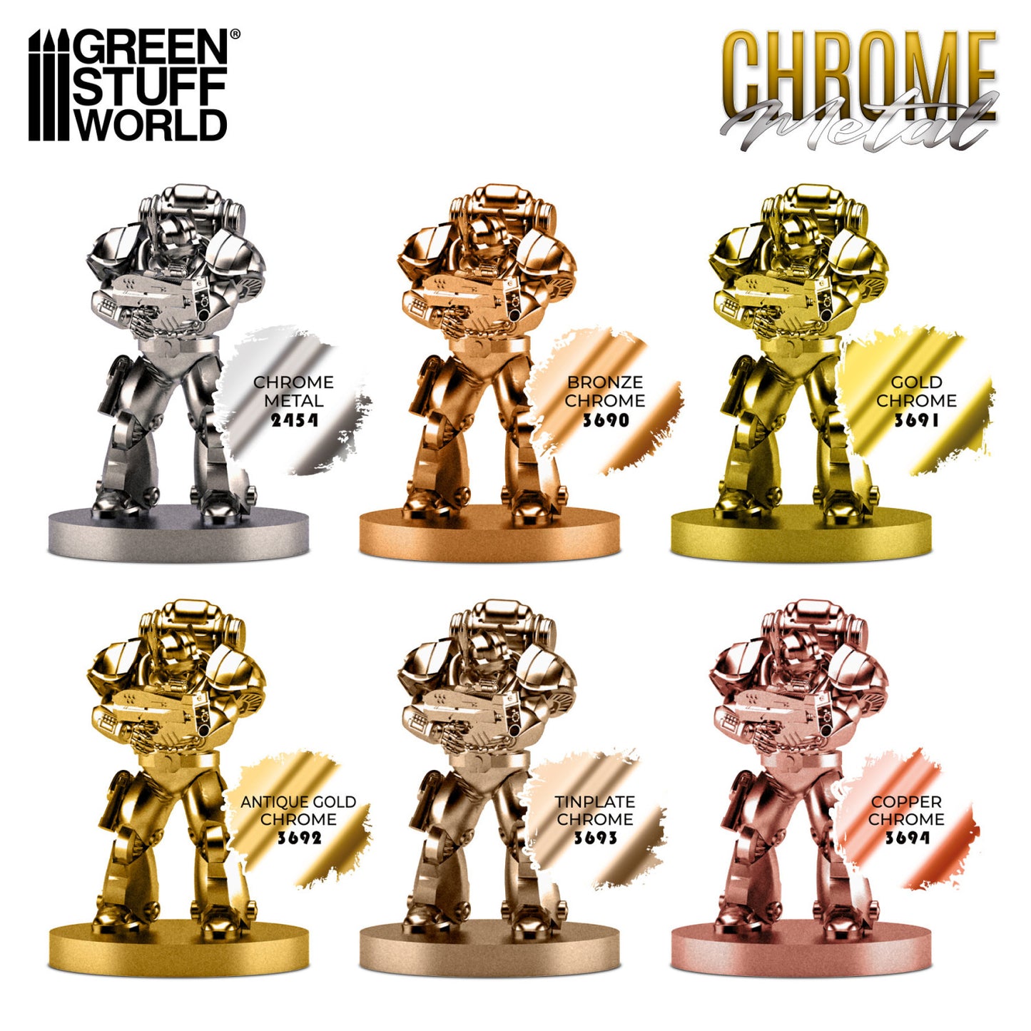 Chrome - Antique Gold 17ml