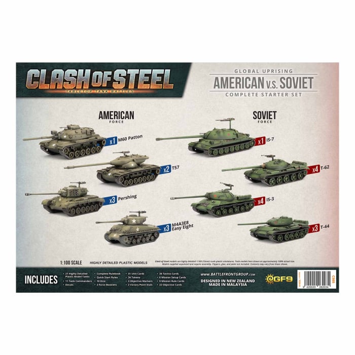 Clash of Steel - Global Uprising - American vs Soviet