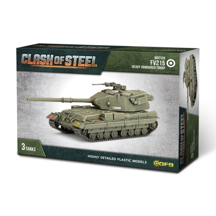 FV215 Heavy Armoured Troop (x3 Plastic)