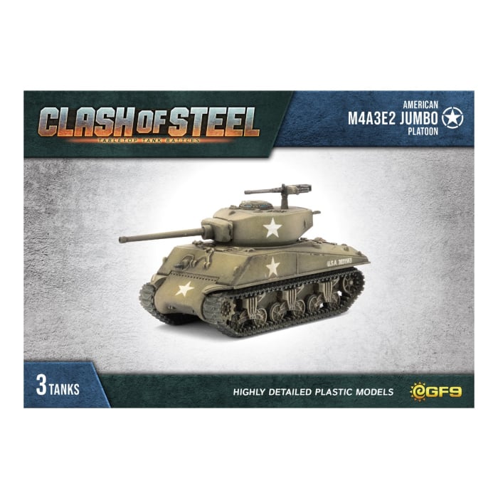 M4A3E2 Jumbo Tank Platoon