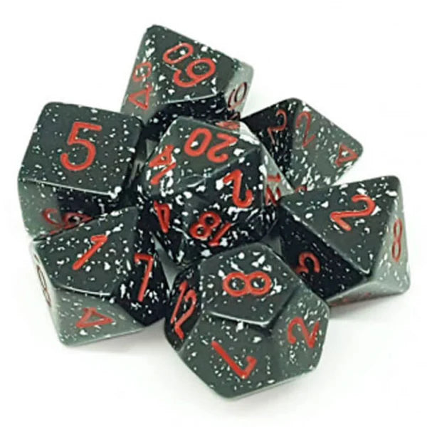 Chessex Speckled Polyhedral 7-Die Set - Space