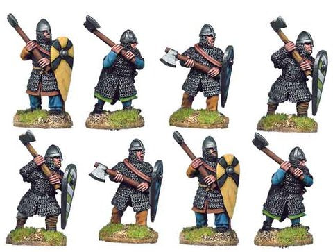 DAN007: Norman Knights on Foot with Axes