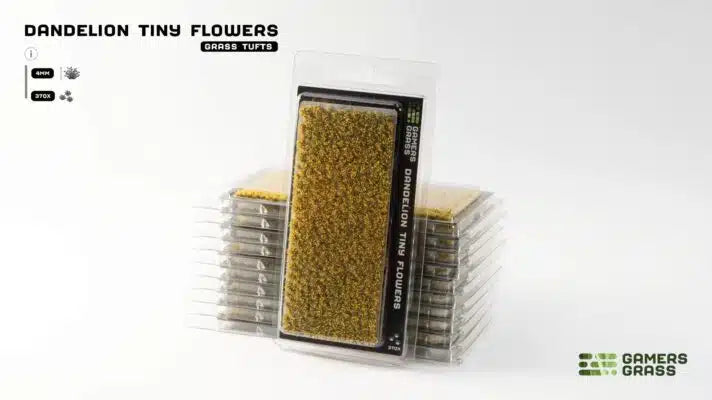 Gamers Grass Dandelion Tiny Flowers (Yellow)