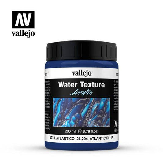 Vallejo Water Texture Atlantic Blue