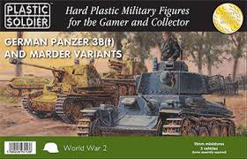 15mm Panzer 38t & Marder Variants