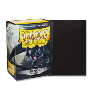 Dragon Shield Classic - Black 63x88