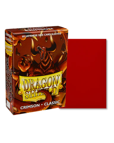 Dragon Shield Matte Japanese 60 - Crimson