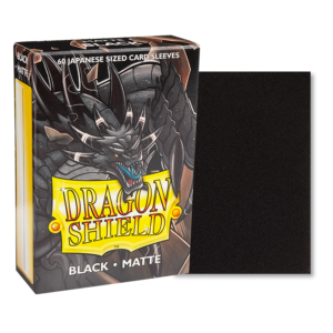 Dragon Shield Matte Japanese 60 - Black