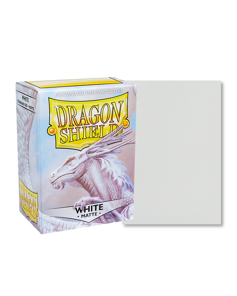 Dragon Shield Matte - White 63x88