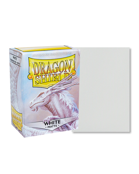 Dragon Shield Matte - White 63x88