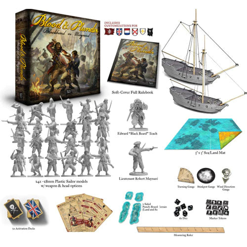 Blood & Plunder 2 Player Starter Set