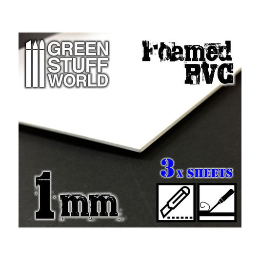 Foamed PVC Sheets 1mm