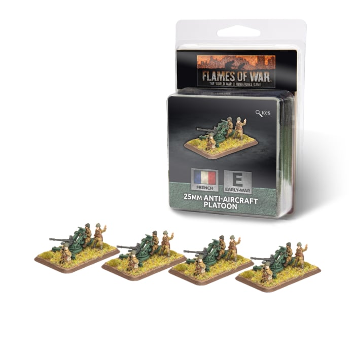 FR546: 25mm AA Platoon (x4 guns)