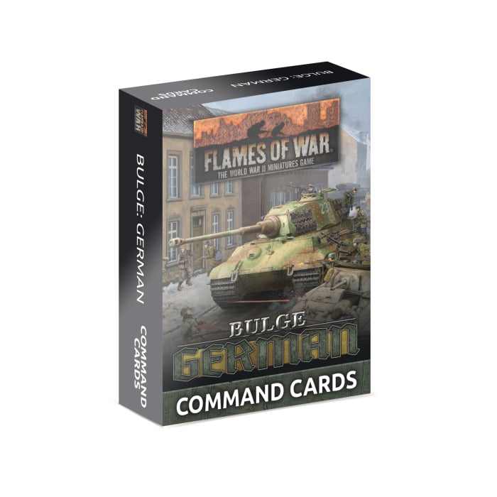 FW271C Bulge: German Command Cards