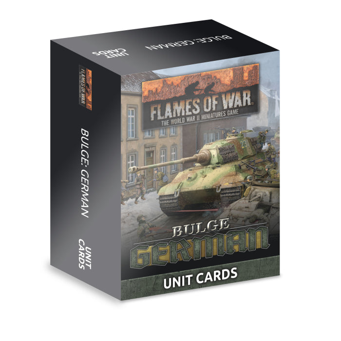 FW271U Bulge: German Unit Cards