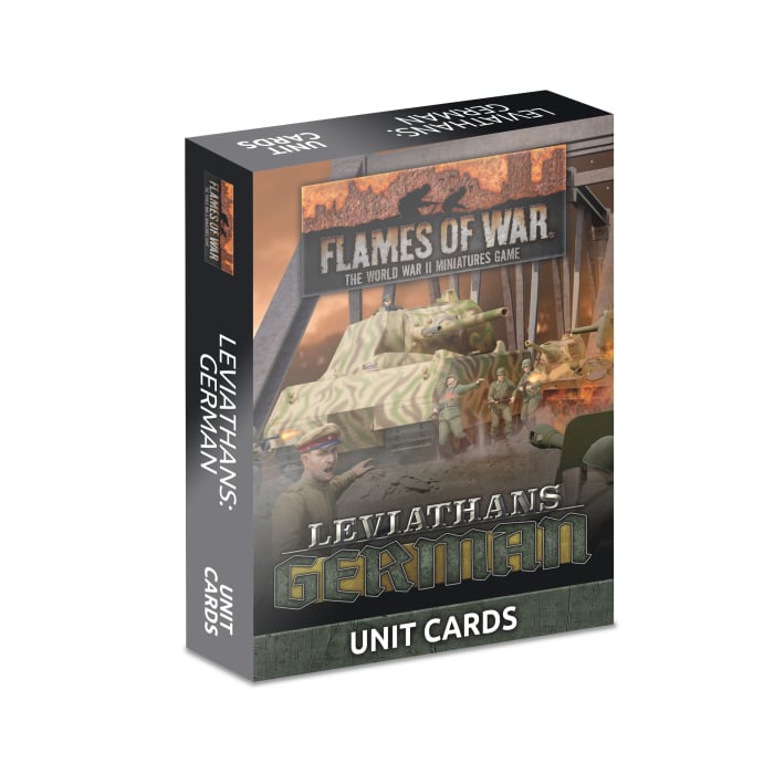 FW276GU: Late War Leviathans: German Unit Cards