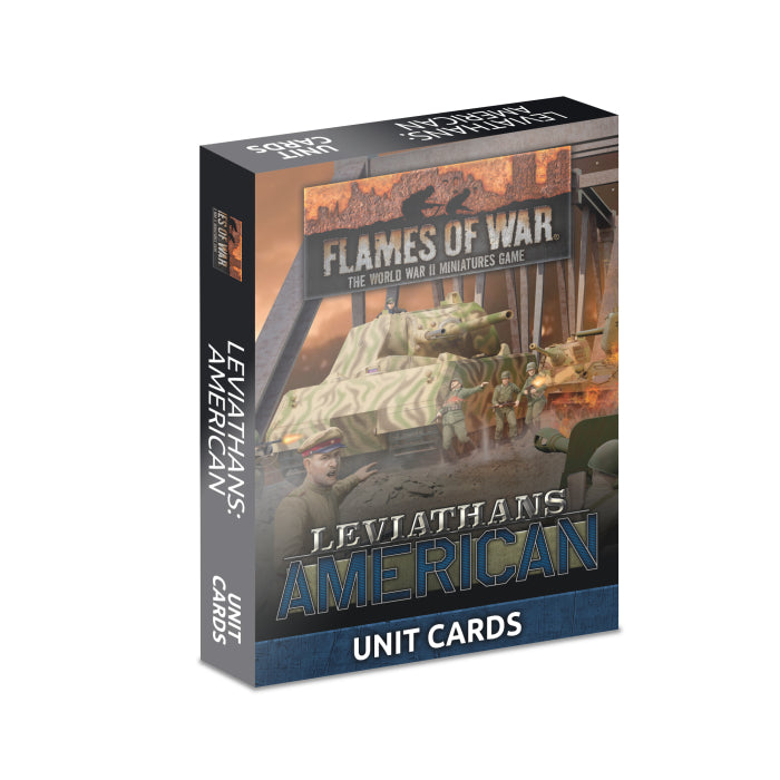 FW276UU: Late War Leviathans: American Unit Cards