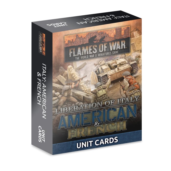 FW278AU American and French Unit Card Pack (69 cards)