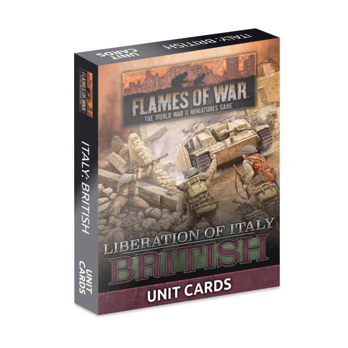 FW278BU British Unit Card Pack
