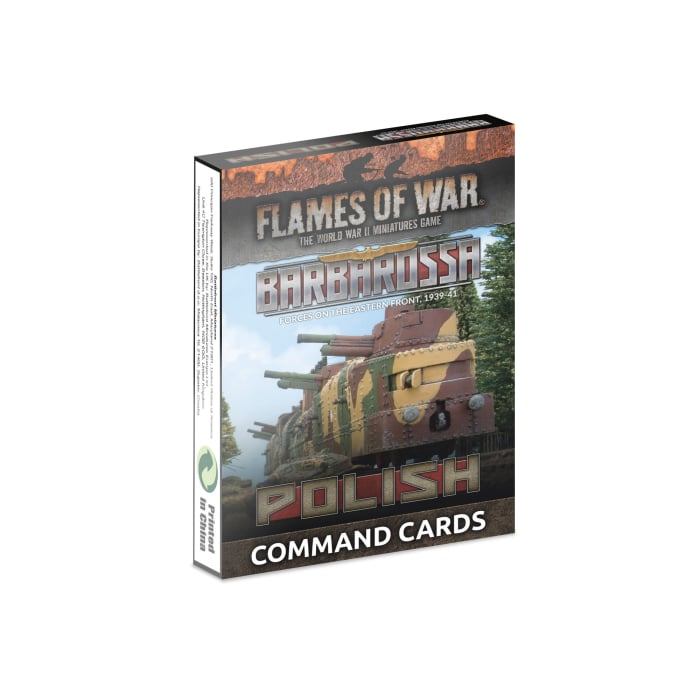 FW282PC Barbarossa Polish Command Cards (x25) - Limited Edition