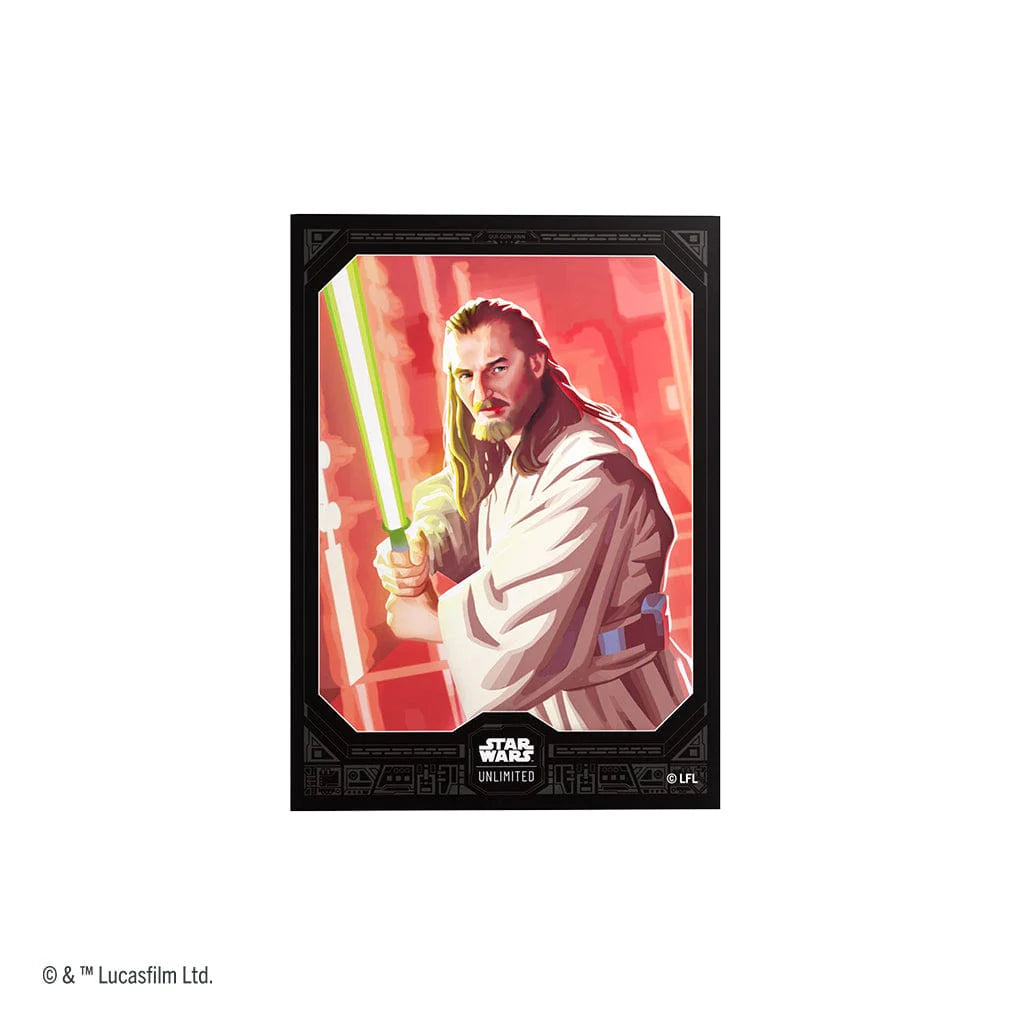 Star Wars Unlimited: Art Sleeves – Qui-Gon Jinn