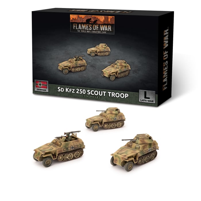 GBX176: SdKfz Scout Troop
